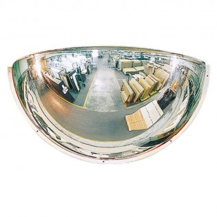 Miroir de surveillance panoramique 1/4 de sphère 