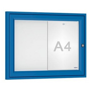 2 A4 finition Bleu RAL 5010